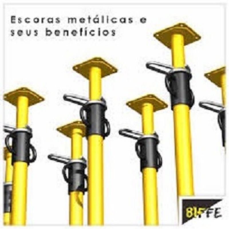 Valores Locação Escoras Metálicas em Franco da Rocha - Locação de Escoras em São Paulo