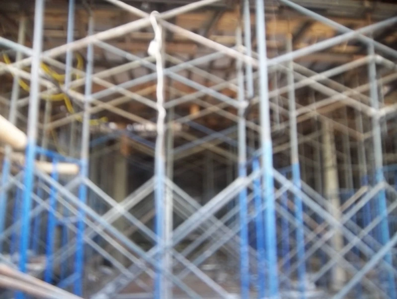 escoramento metálico para construção civil